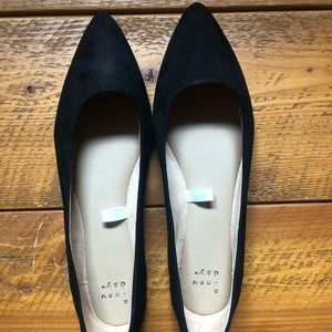 A new day new black flats